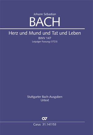 Bach Herz Und Mund BWV147 Leipziger Fas