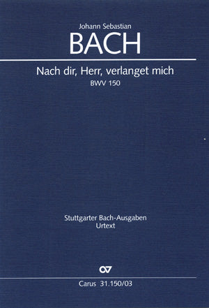 Bach Nach Dir Herr Verlanget Mich V/S C