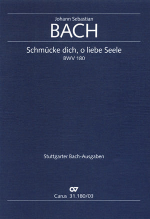 Bach Schmucke Dich BWV180 V/S CV