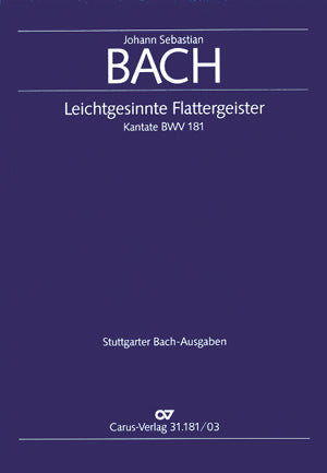 Bach Leichgesinnte Flatter BWV181 V/S C