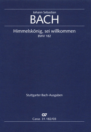 Bach Himmelskonig Amaj BWV182 V/S CV