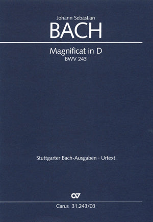Bach Magnificat In D BWV243 V/S CV