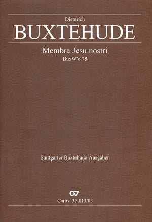 Buxtehude Membra Jesu nostri V/S CAR