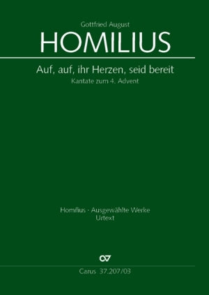 Homilius Auf auf ihr Herzen seid bereit