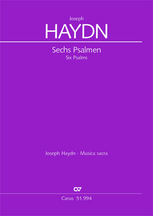 Haydn 6 Psalms V/S Carus