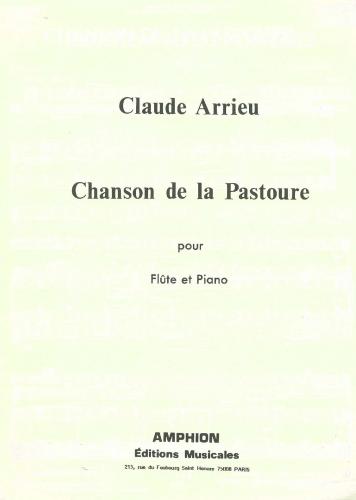 Arrieu Chanson De La Pastoure Flt&Pno A