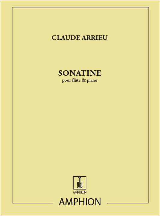 Arrieu Sonatine Flute/Pno Amphion DEH