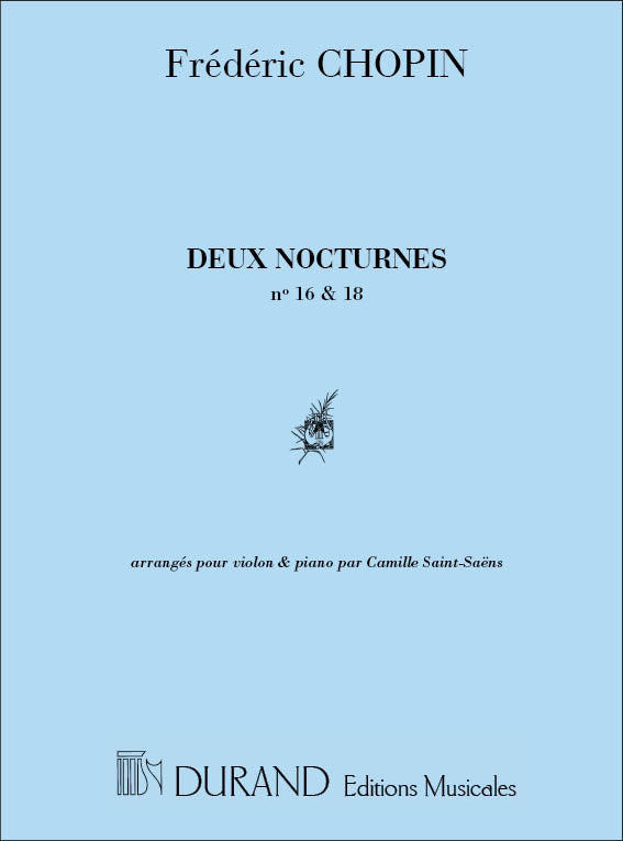 Chopin Deux Nocturnes Arr. Saint-Saens