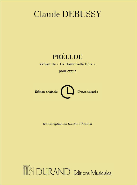 Debussy Prelude Org DUR