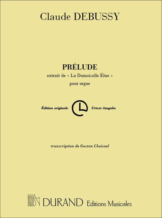 Debussy Prelude Org DUR