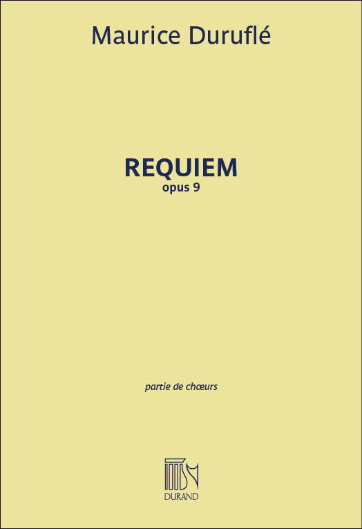 Durufle Requiem C/Sc Op9 DUR