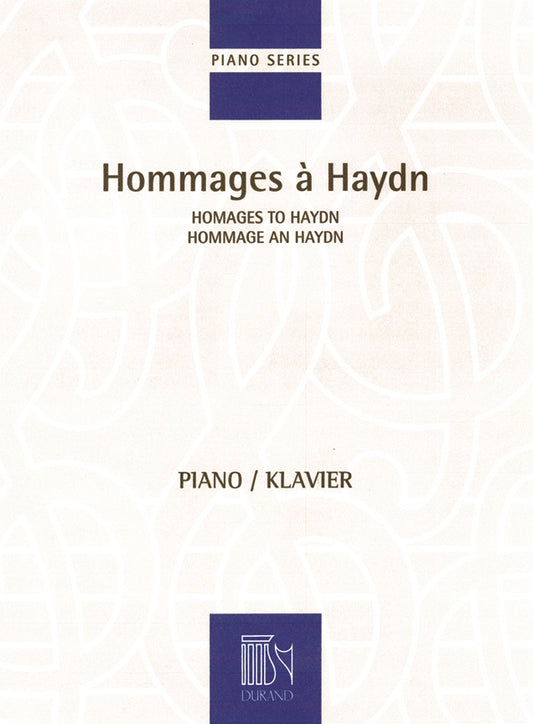 Hommages a Haydn Solo Pno Durand DF1588