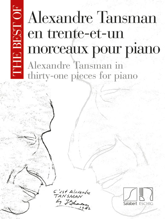 Tansman Best of 31 Pieces Pno Salabert
