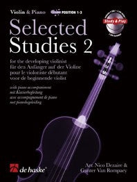 Selected Studies 2 Vln+Pno+2CD arr Deza