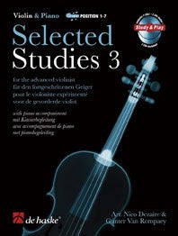 Selected Studies 3 Vln&Pno Pos1-7 Dezai