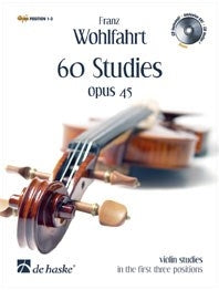 Wohlfahrt 60 Studies Op45 Vln Pos1-3+CD