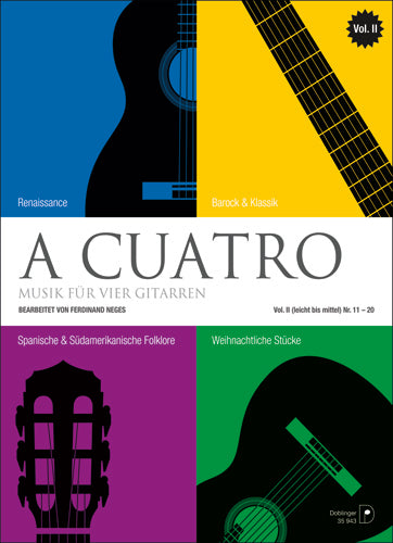A Cuatro Vol2 4Gtr Neges DOB