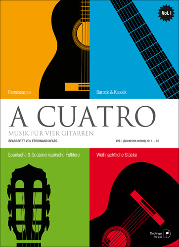 A Cuatro Vol1 4Gtr Neges DOB