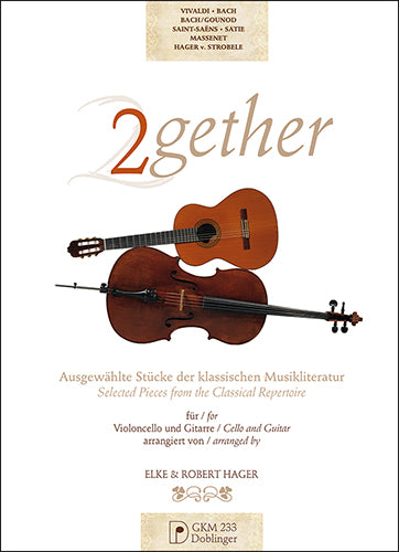 2Gether Vc&Gtr Classical Duets Hager DO