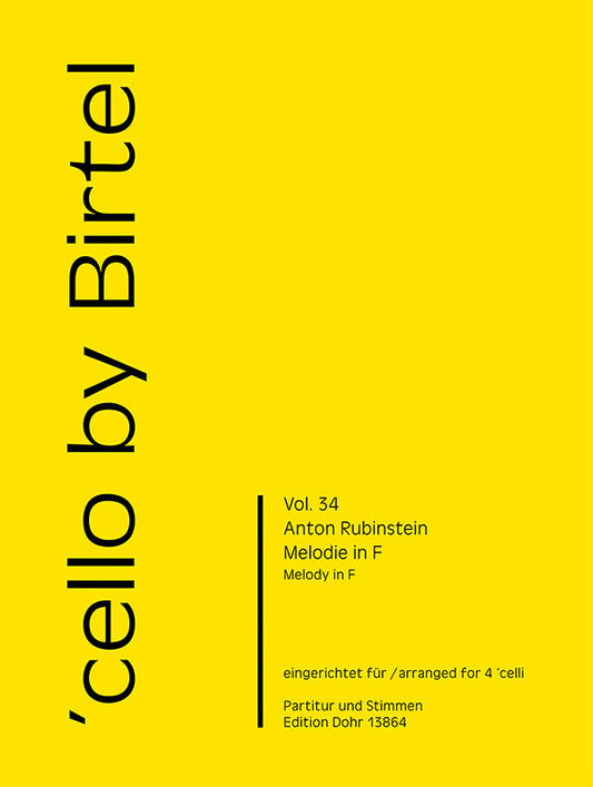 Rubinstein Melody In F Vol34 4Cellos Bi