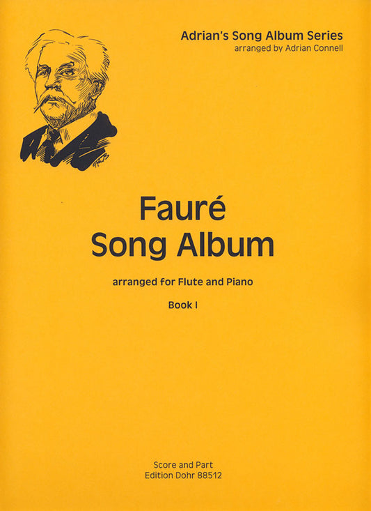 Faure Song Album Bk1 Flt&Pno Connell DO