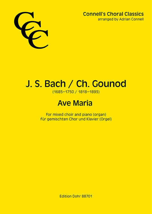 J.S.Bach Ave Maria SATB+Acc CCC