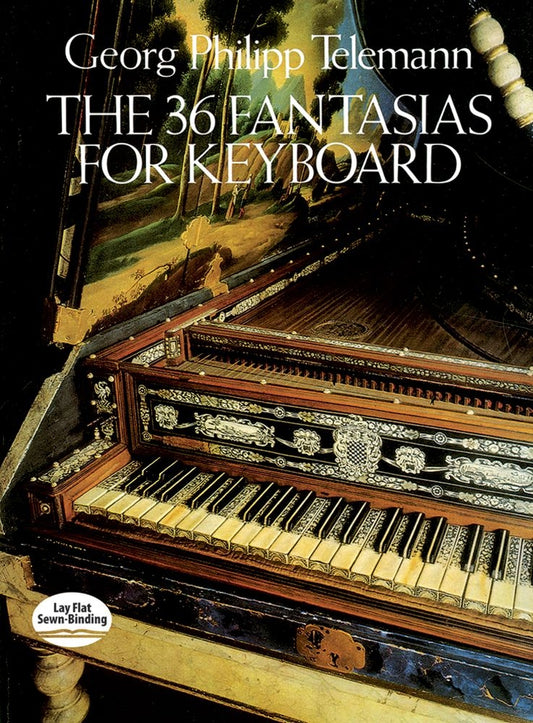 Telemann 36 Fantasias Kbd DP