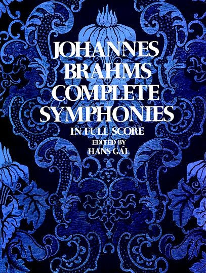 Brahms Comp Symphonies Full Score DP
