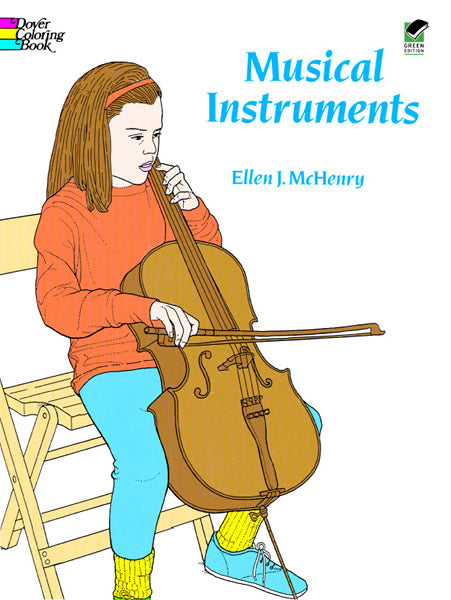 Musical Instruments Colouring Book McHe