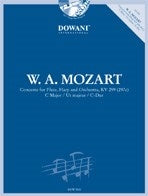 Mozart Concerto Fl/harp/orch KV299 bk/c
