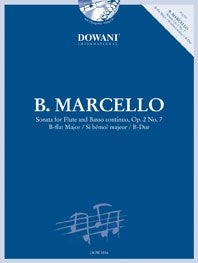 Marcello Flt Sonata Bb Op2/7 Bk+CD DOW