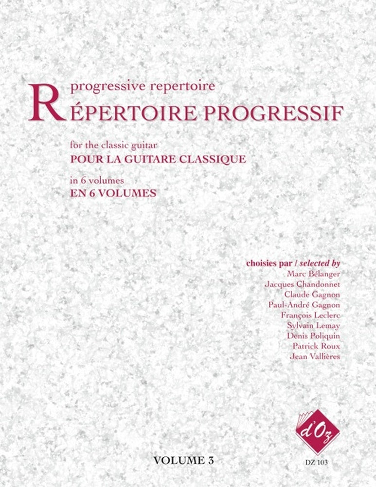 Progressive Repertoire Vol3 Gtr dOz