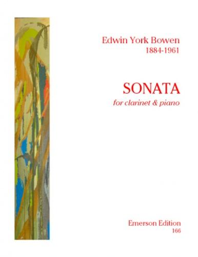 Bowen Clt Sonata Op109 Clt&Pno EME E166