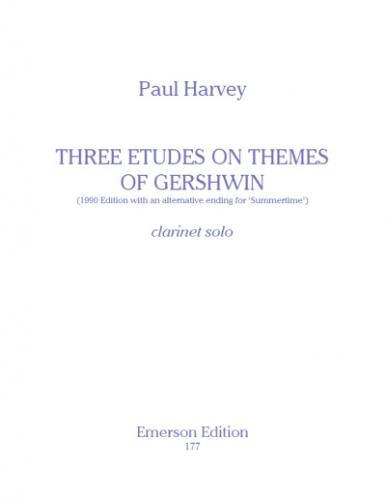 Harvey 3 Etudes on Themes of Gershwin C