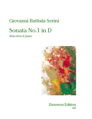 Serini Sonata 1 D Flute/Oboe EME