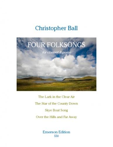 Ball 4 Folksongs Clt&Pno EME