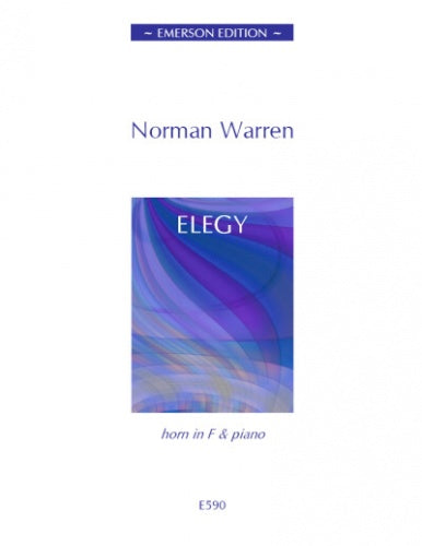 Warren Elegy Horn in F/Pno E590