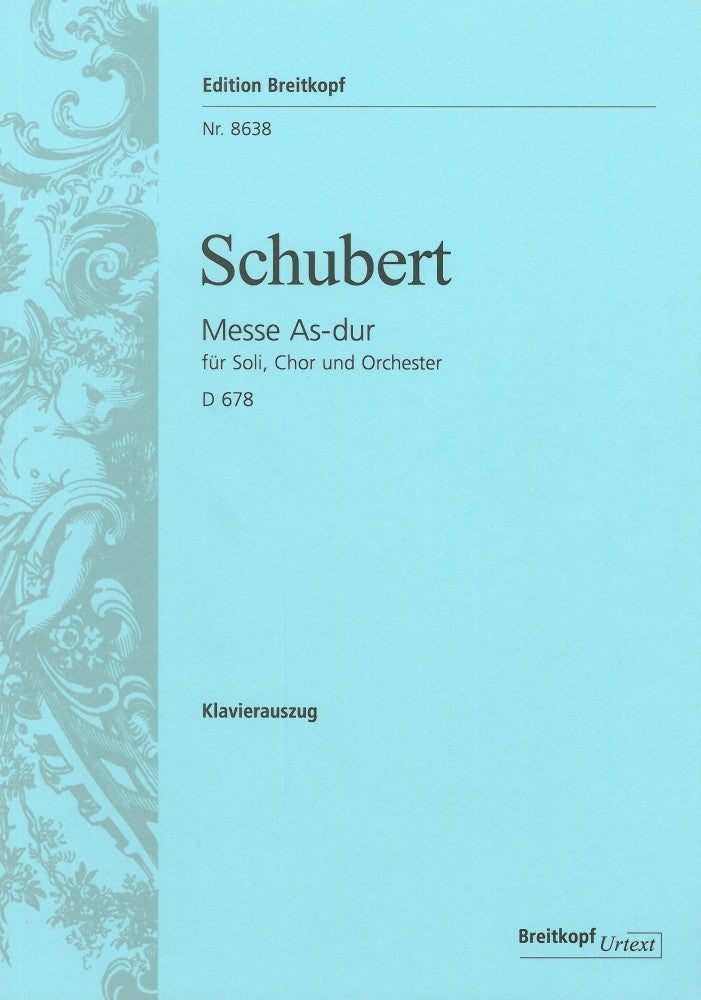 Schubert Mass In Abmaj Pno&V/S D678 EB
