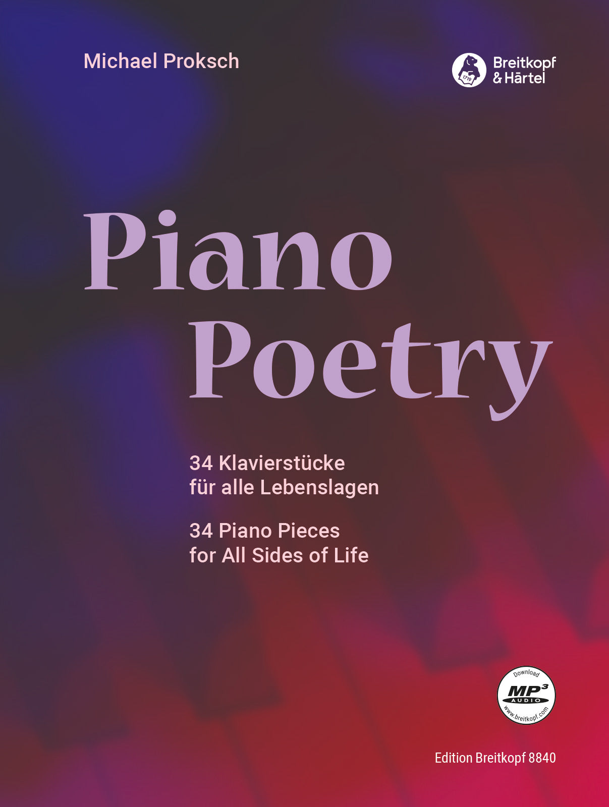 Proksch Piano Poetry +CD EB 8840