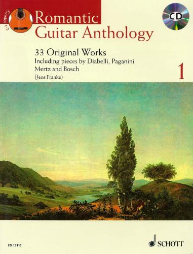 Romantic Guitar Anthology Bk1+CD Gr1-2