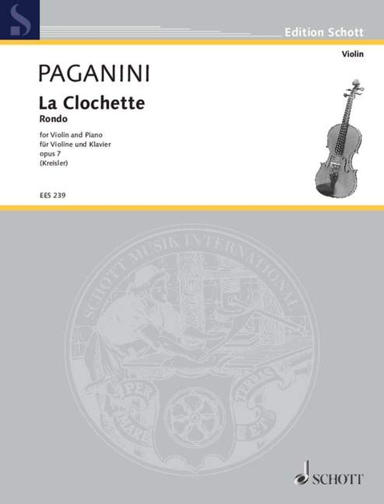 Paganini La Clochette Vln Op7 EES