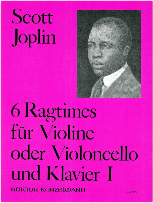 Joplin 6 Ragtime Vln Pno