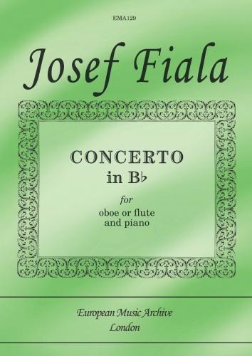 Fiala Concerto in Bb Oboe or Flute EMA1