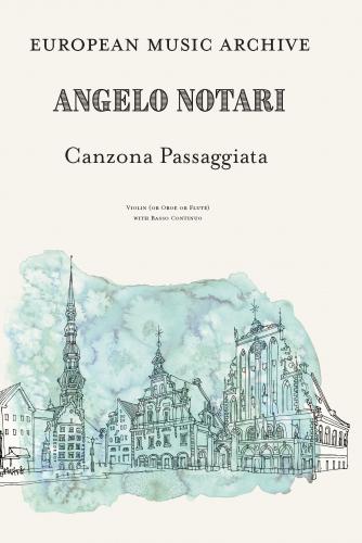 Notari Canzona Passaggiata Vln&Basso EM