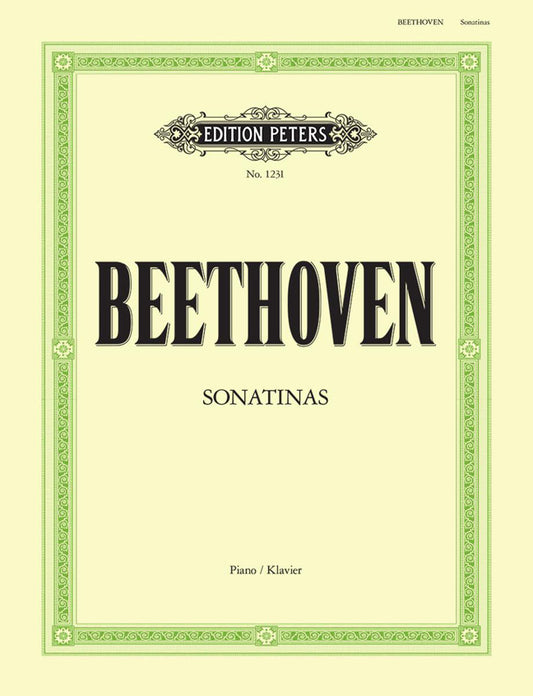 Beethoven Sonatinas Pno PET