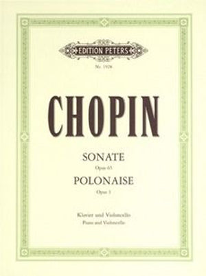 Chopin Cello Sonata Op65 Polonaise Op3