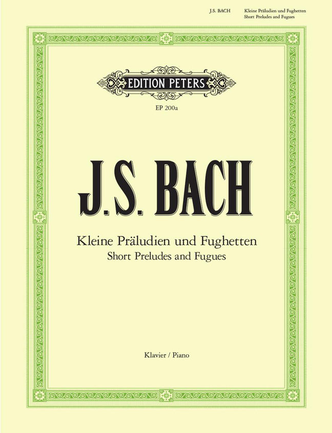 Bach 24 Short Preludes and Fugues