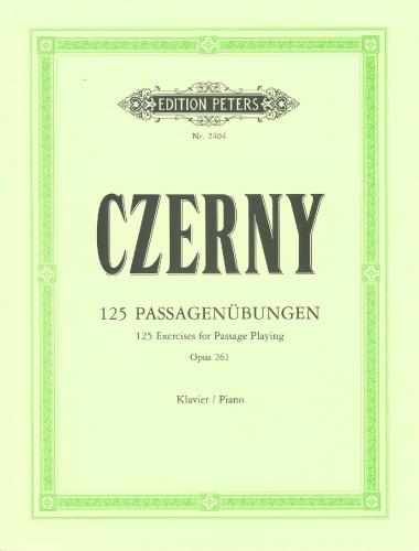 Czerny 125 Exer Pas Play Op261 PET