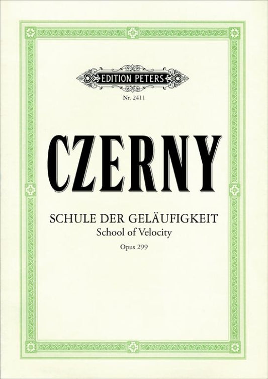 Czerny School of Velocity Op299 Pno PET
