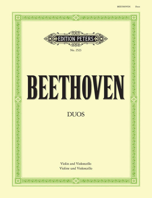Beethoven Duos for Vln & Cello PET